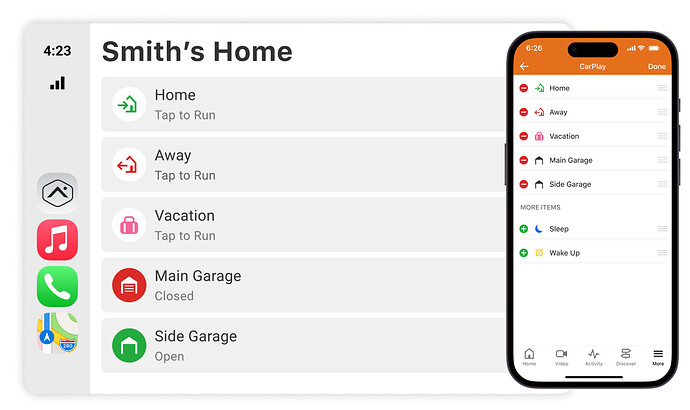 Alarm.com for Apple CarPlay 2