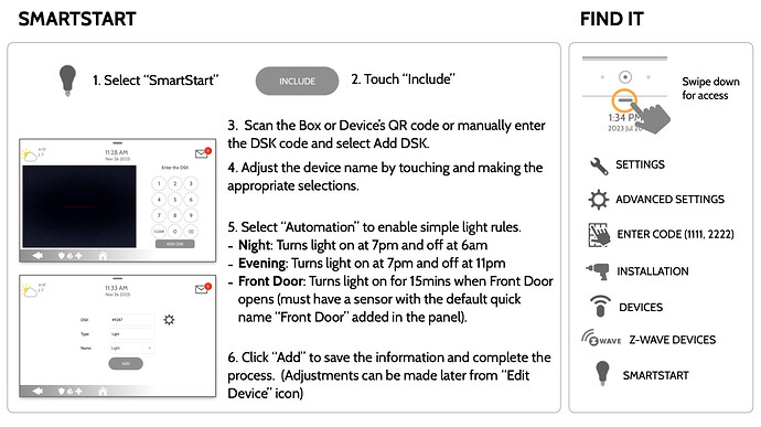 IQ Panel 5 SmartStart
