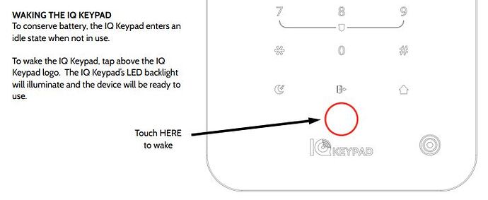 IQ-Keypad-Wake