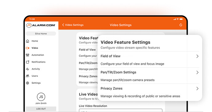 ADC Video Settings Redesigned